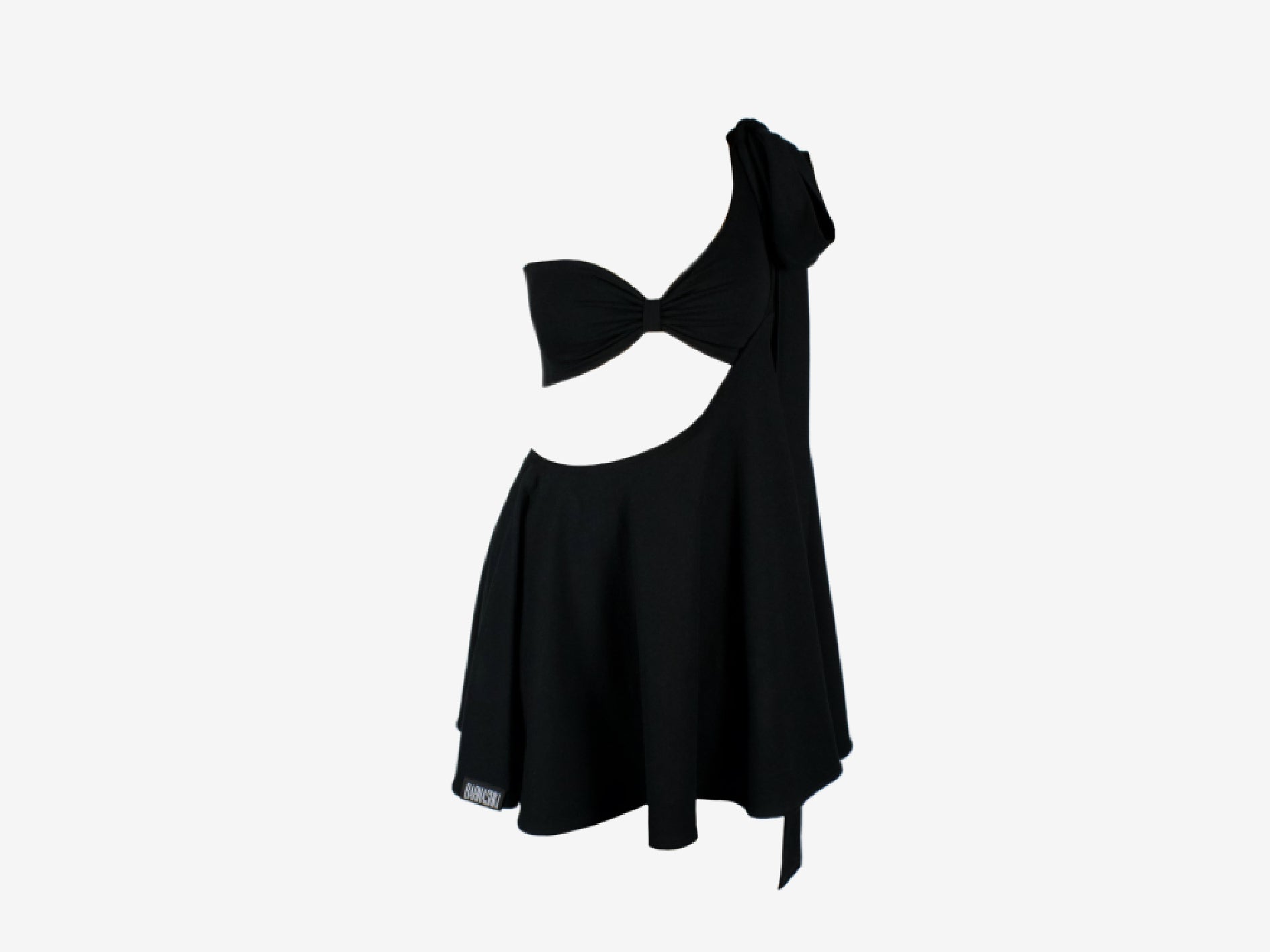 Black Ribbon Dress BARNASHKI Black Ribbon Dress BARNASHKI