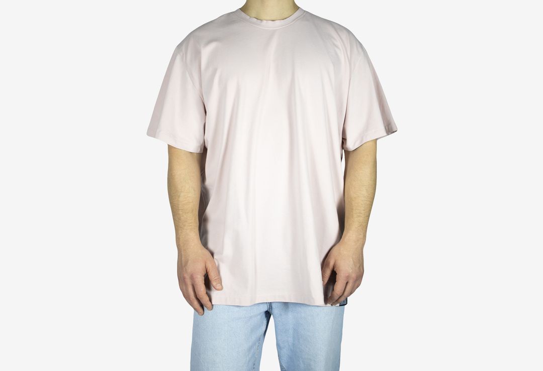 Oversized Blush Pink T-Shirt