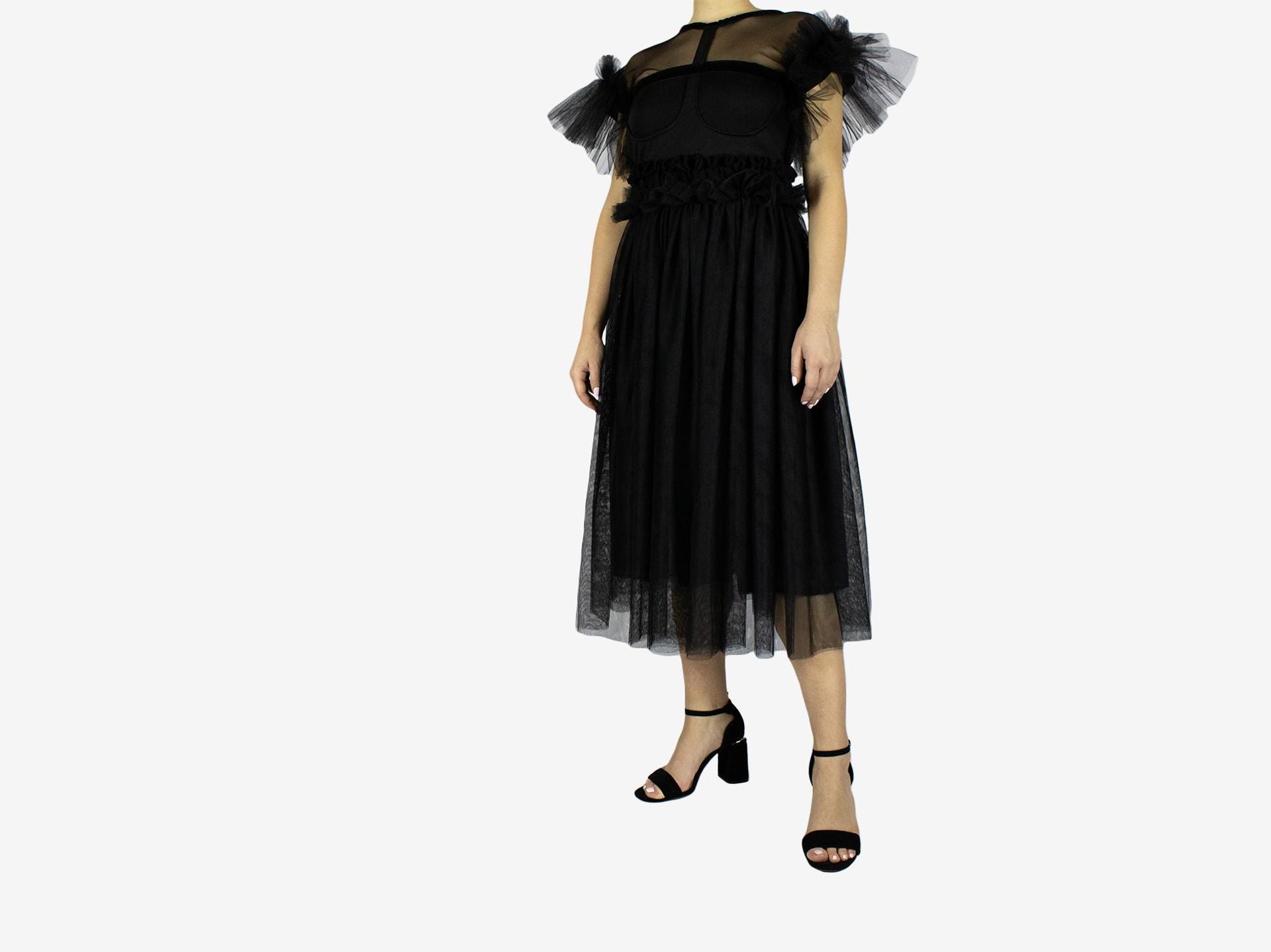 Black Tulle Dress