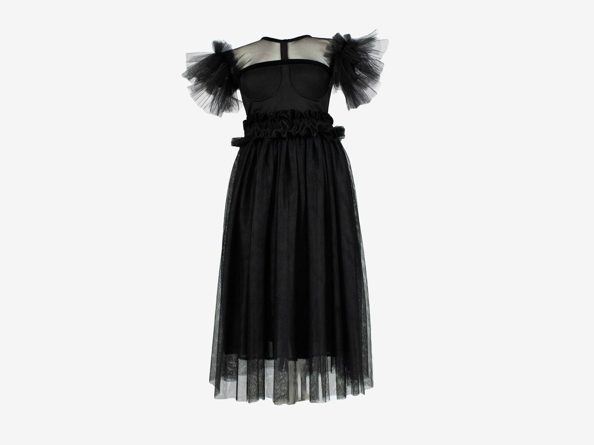 Black Tulle Dress