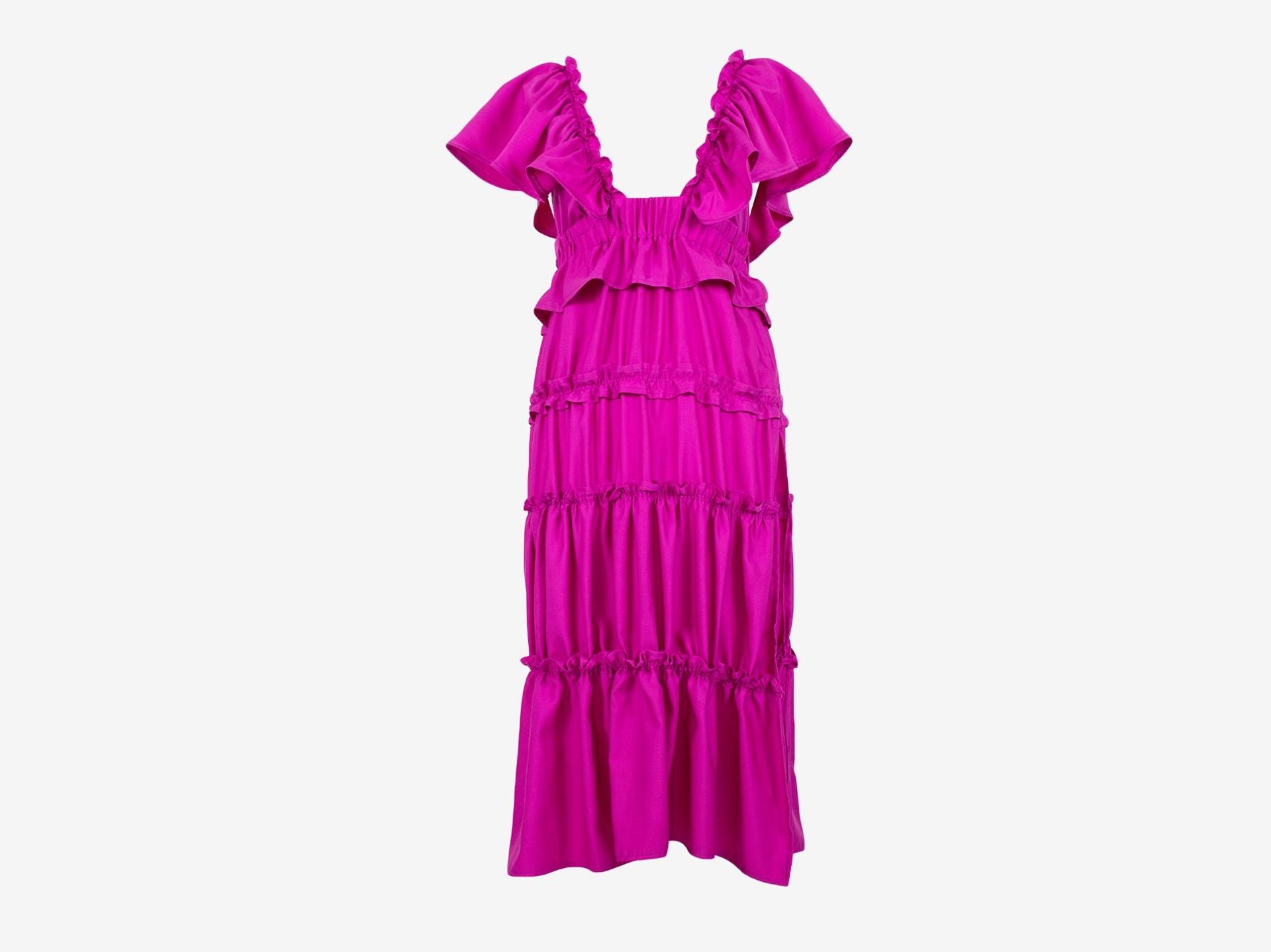 Pink Ruffle Dress