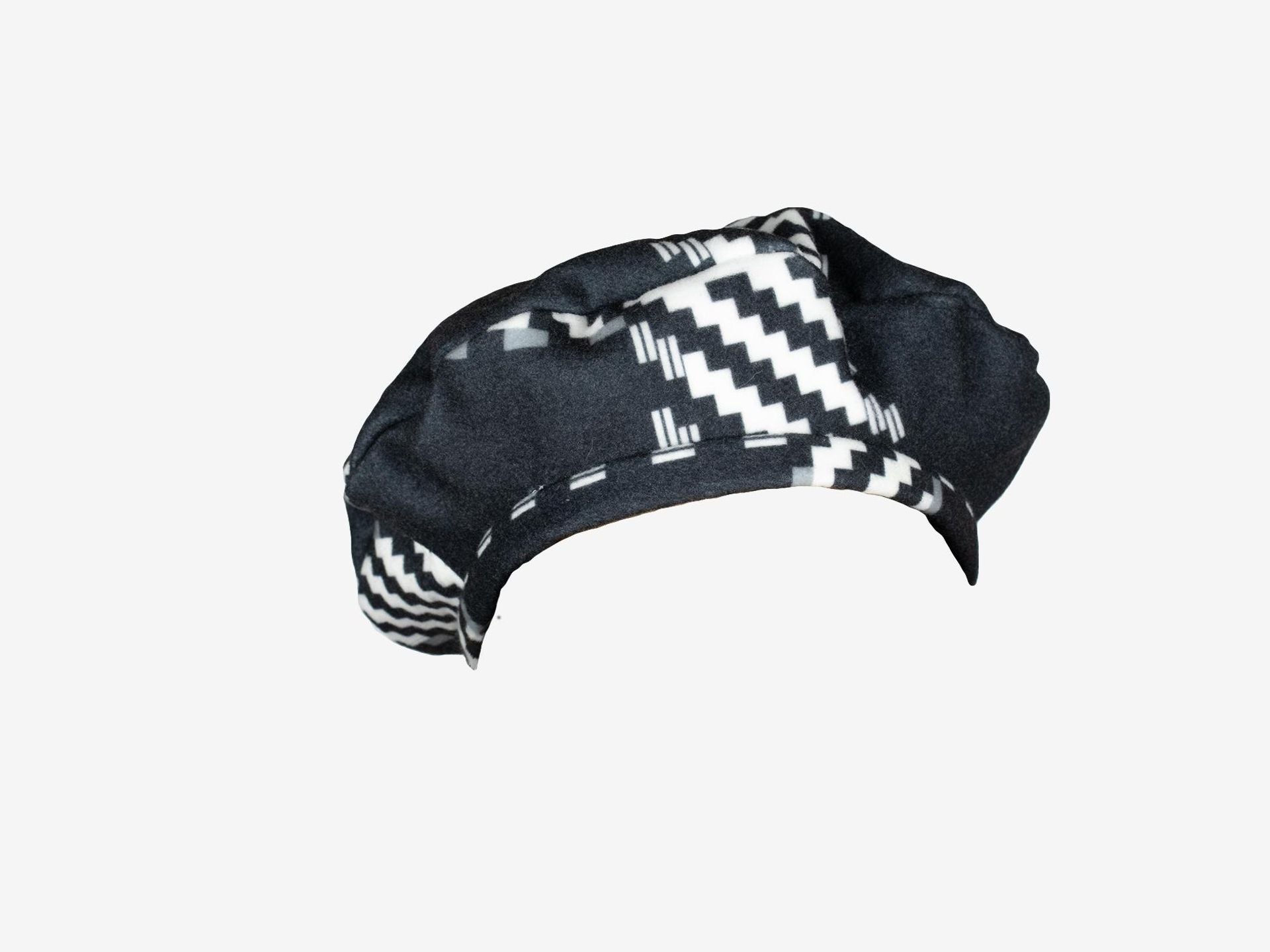 Anthracite Checkered Beret